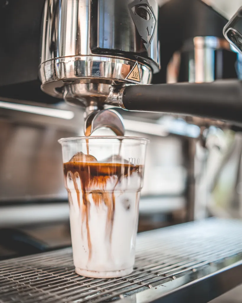 kawa na zimno, ice latte