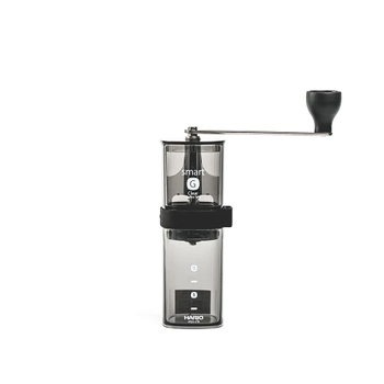 młynek ręczny hario smart g - przezroczysty czarny