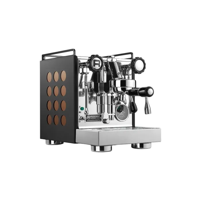 Rocket Espresso Appartamento Nera Espresso Machine, Copper