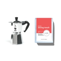 Zestaw prezentowy (kawiarka + strong touch 250 g)